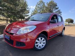 RENAULT - SANDERO - 2012/2012 - Vermelha - Sob Consulta