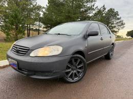 TOYOTA - COROLLA - 2003/2004 - Preta - Sob Consulta