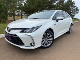 TOYOTA - COROLLA - 2020/2021 - Branca - Sob Consulta