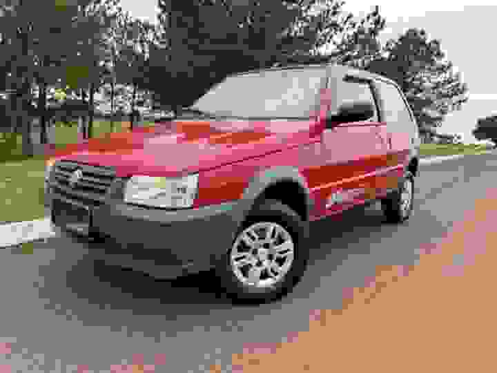 FIAT - UNO - 2012/2013 - Vermelha - Sob Consulta