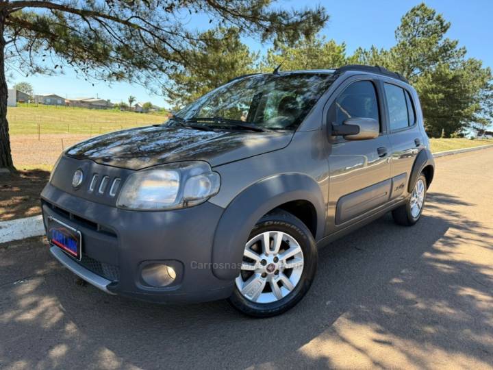 FIAT - UNO - 2011/2012 - Cinza - R$ 34.900,00